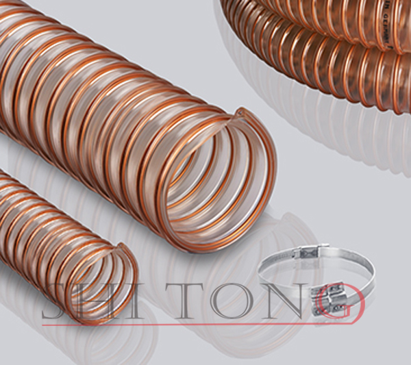 吸塵軟管,PU耐磨鋼絲軟管,聚氨酯鋼絲軟管 吸塵軟管,PU耐磨鋼絲軟管,聚氨酯鋼絲軟管