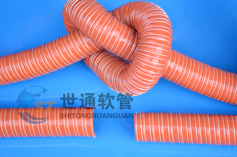 紅色高溫管,通風軟管,通風管,熱風管,耐熱風管 紅色高溫管,通風軟管,通風管,熱風管,耐熱風管