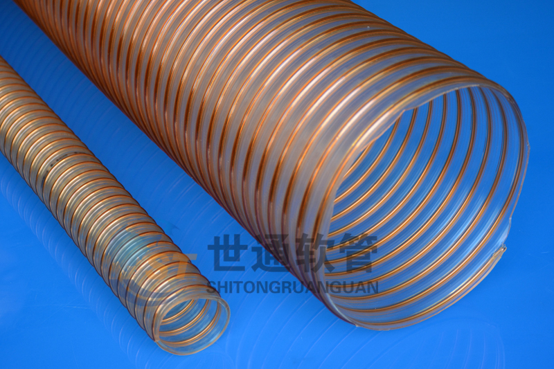 PU鋼絲軟管,PU鋼絲吸塵軟管,耐磨鋼絲軟管  PU鋼絲軟管,PU鋼絲吸塵軟管,耐磨鋼絲軟管