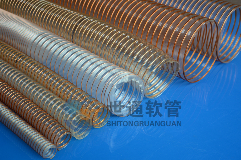 PU鋼絲軟管,耐磨鋼絲軟管,鋼絲伸縮軟管  PU鋼絲軟管,耐磨鋼絲軟管,鋼絲伸縮軟管